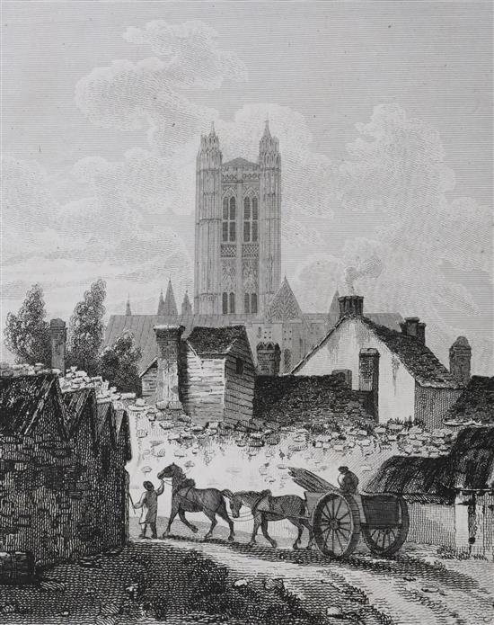 Stockdale, Frederick Wilton Litchfield - Etchings from Original Drawings of Antiquities in the County of Kent,